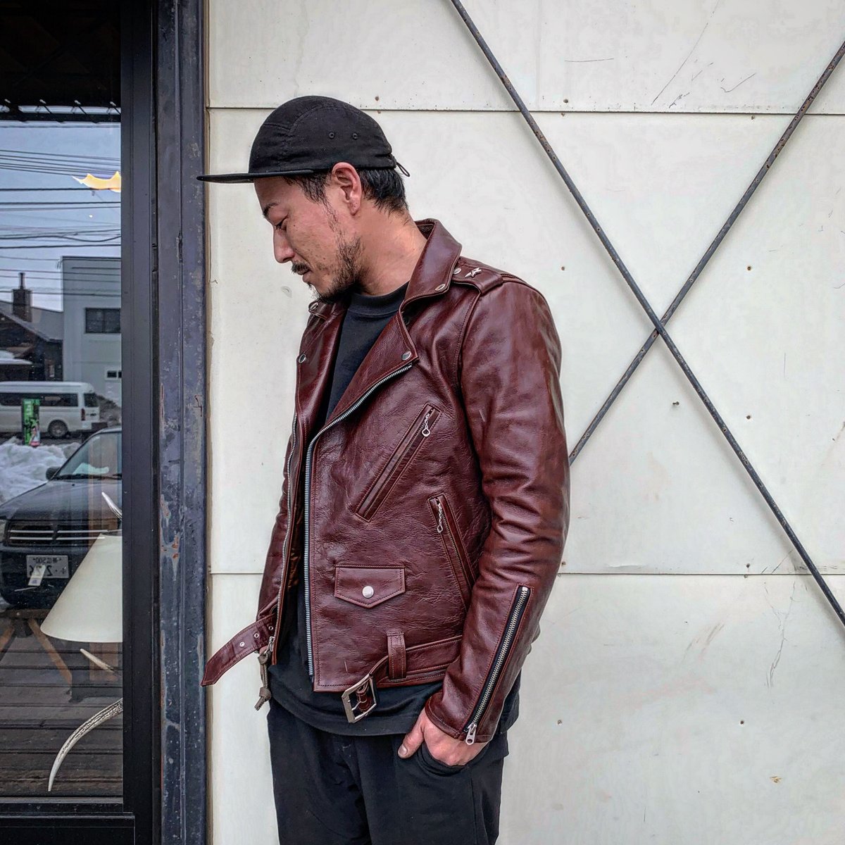 FOUNTAINHEAD LEATHER【Zeta / ｾﾞｰﾀ 】【BROWN】2024年1...