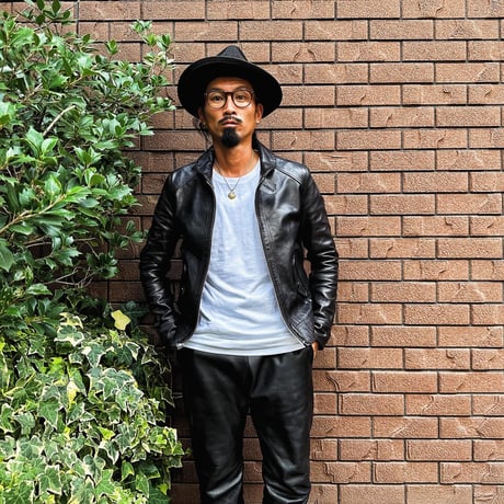 FINE CREEK ＆CO【Rosen jacket / ﾛｰｾﾞﾝｼﾞｬｹｯﾄ】 zip cossack (horse) BLACK
