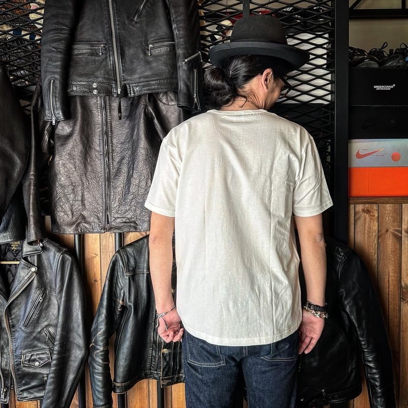 HIGHWAY NINE ハイウェイナイン U-NECK 20/-TENJIKU S/S Te HIGHWAY NINE ハイウェイナイン U-NECK 20/-TENJIKU S/S Te