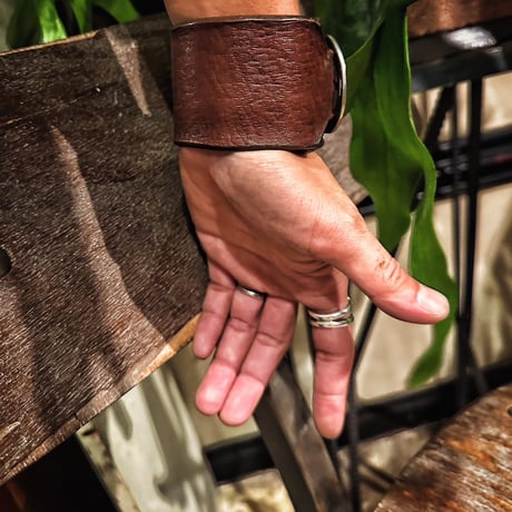 Dutch Leather Company × MASAYOSHI / M bracelet (limited)