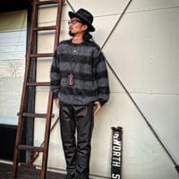 CWORKS 【Right /border Mohair Knit】  (FINE CREEK )