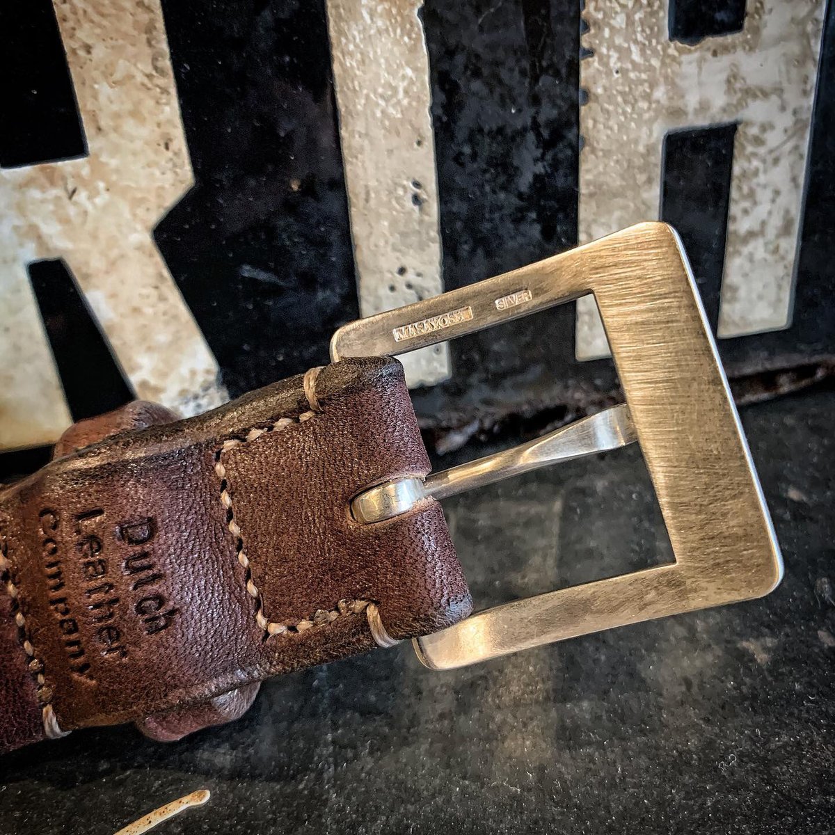 Dutch Leather Company × MASAYOSHI / D belt (Rus