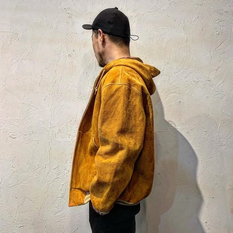 CWORKS【Crispy / ｸﾘｽﾋﾟｰ 】Deer suede (CAMEL)(FINE CREEK )