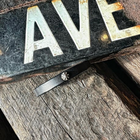 Dutch Leather Company × MASAYOSHI bracelet 【BLACK series】