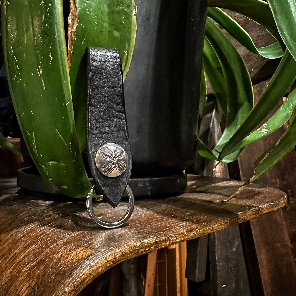 Dutch Leather Company × MASAYOSHI キーリング Dutch Leather Company × MASAYOSHI Key holder【BL