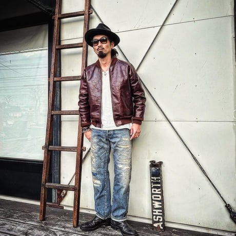 FOUNTAINHEAD LEATHER【LAMBDA/ ラムダ】【BROWN】