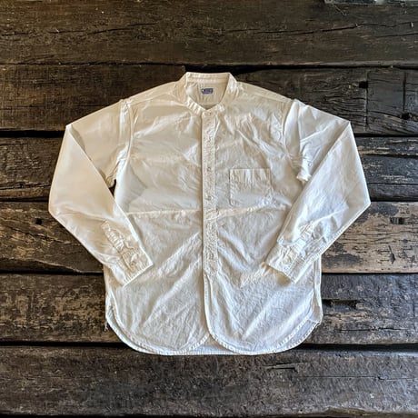 CWORKS 【Brooklyn / band collar shirt 】  (FINE CREEK )