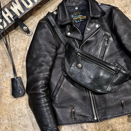 Dutch Leather Company 『Danny Ruck』　ブラック Dutch Leather Company × MASAYOSHI Danny Ruck&BodyBag BROWN