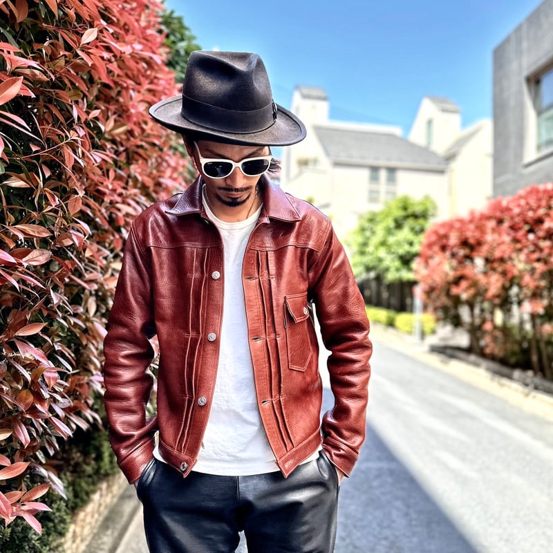 HIGHLARGE LEATHERS【New Castle HTD】1st BROWN 202
