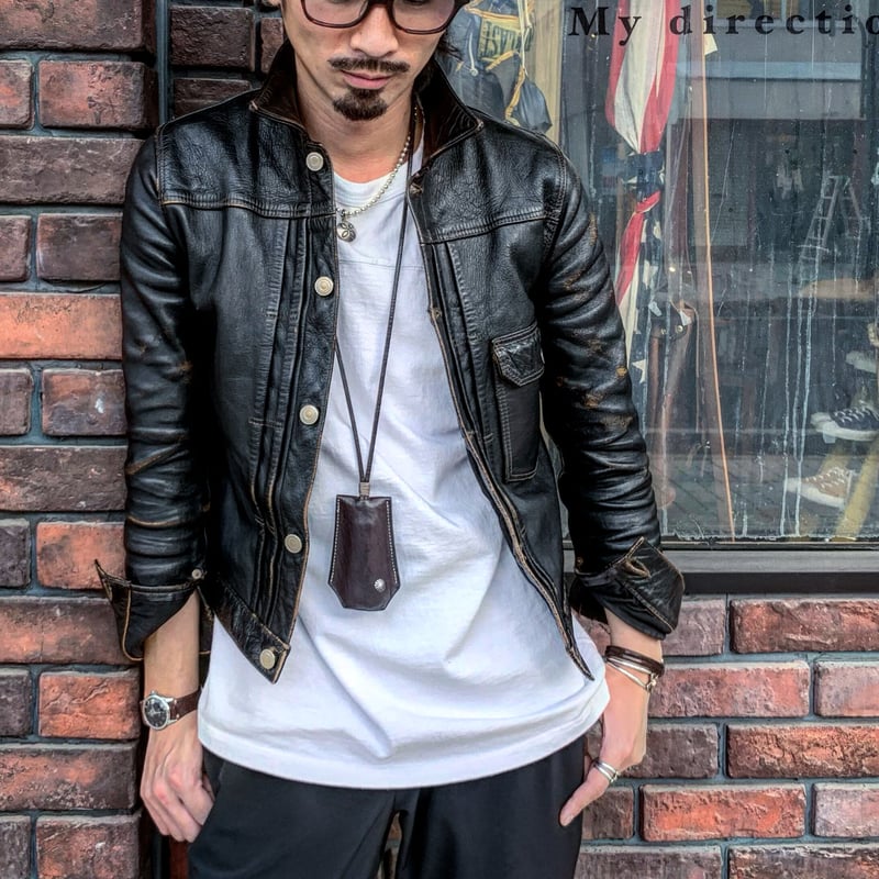 Dutch Leather Company × MASAYOSHI key Sacoche ...