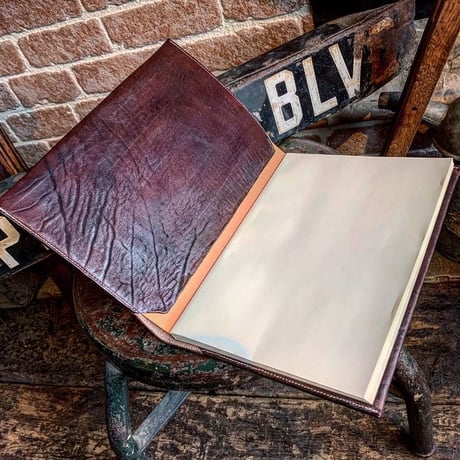 Dutch Leather Company × MASAYOSHI note&sketchbook cover