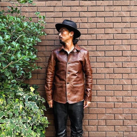 FINE CREEK ＆CO【Drifter / ﾄﾞﾘﾌﾀｰ】 car coat (horse) BROWN