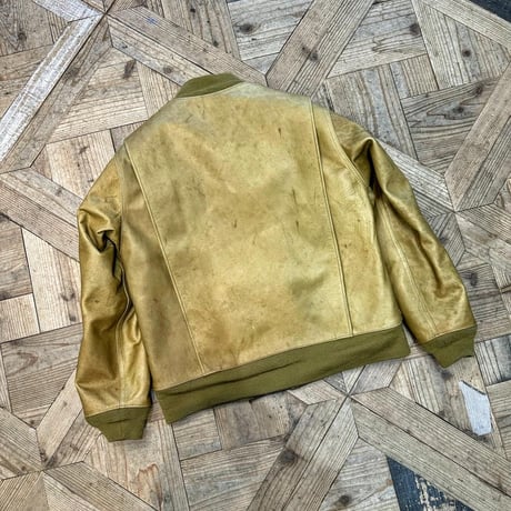 CWORKS【BERNIE】Leather Tanker jacket 2027年10月末〜2028年4月末入荷予定！！ご予約