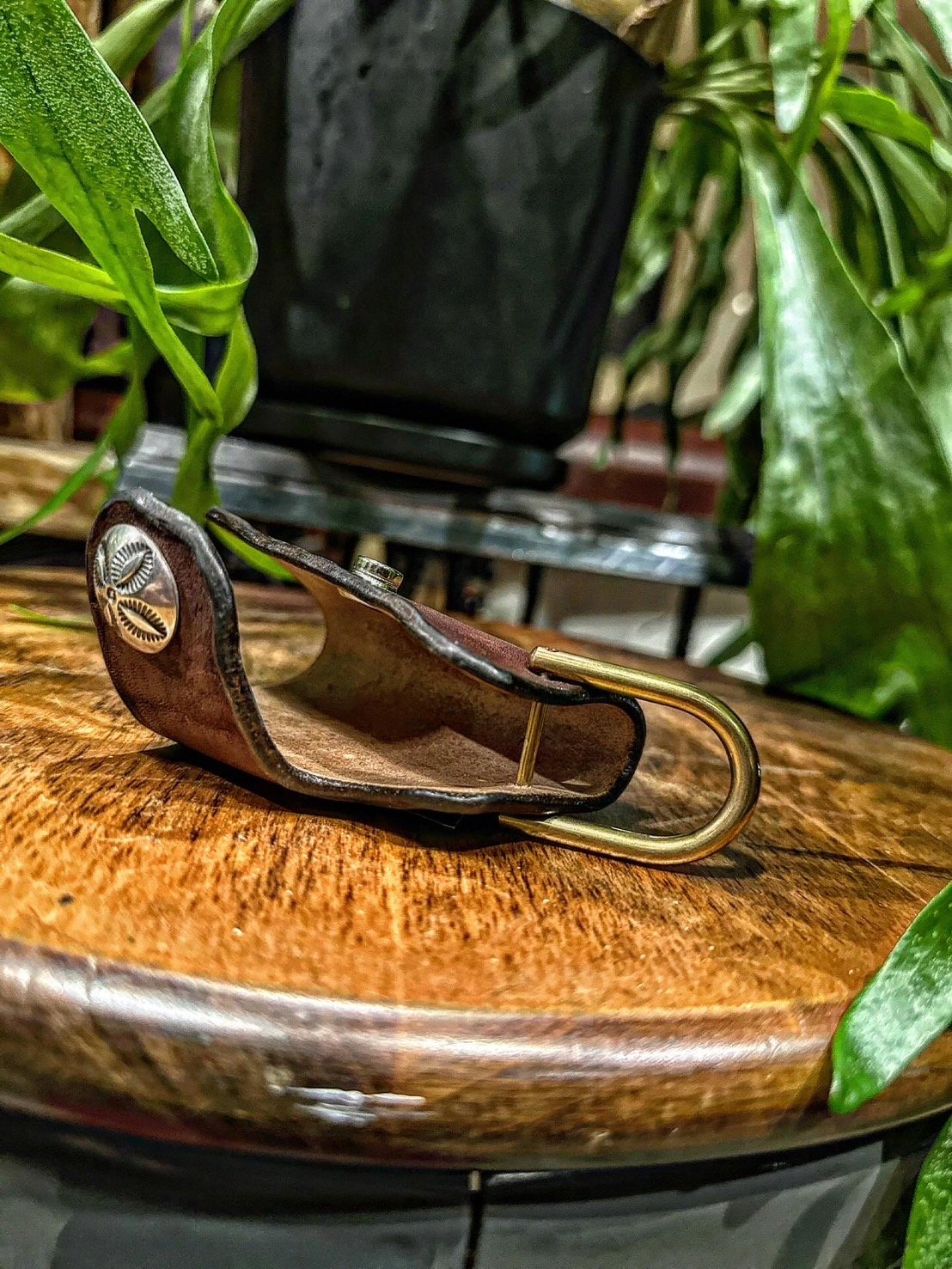 T267 Dutch Leather Company ラステッド レザー ビル… T267 Dutch Leather Company ラステッド レザー ビル… メンズ