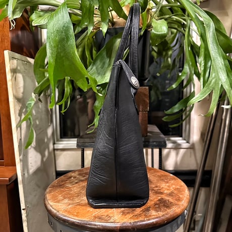 Dutch Leather Company × MASAYOSHI Zip Tote Bag【BLACK series】