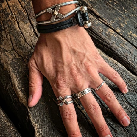 【CELLMAN2DEERMES】  （MASAYOSHI）/  Ace stamp  Ring