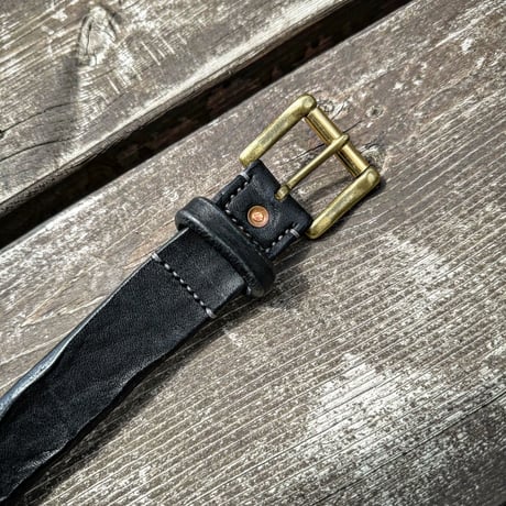 Dutch Leather Company  / Rusted belt　(BLACK)　ご予約　納期９月末〜１０月末入荷予定！！