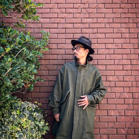 CWORKS【Lin /ﾘﾝ】Leather M65用 liner（OLIVE）(FINE CREEK )