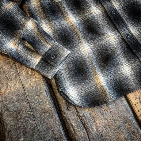 CWORKS 【Jaime /wool shirt】  (FINE CREEK )