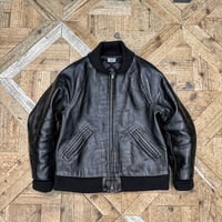 CWORKS【KAINE】Zip-up varsity jacket (Sheep)  2026年12月末～2027年6月末入荷予定！！ご予約
