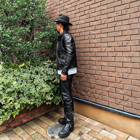 FINE CREEK ＆CO【Rosen jacket / ﾛｰｾﾞﾝｼﾞｬｹｯﾄ】 zip cossack (horse) BLACK