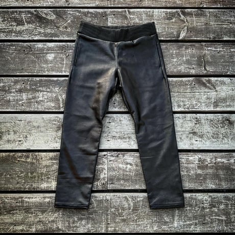 MOSSIR【Lender / ﾚﾝﾀﾞｰ】washable leather sweat pants(ﾌｧｲﾝｸﾘｰｸ)