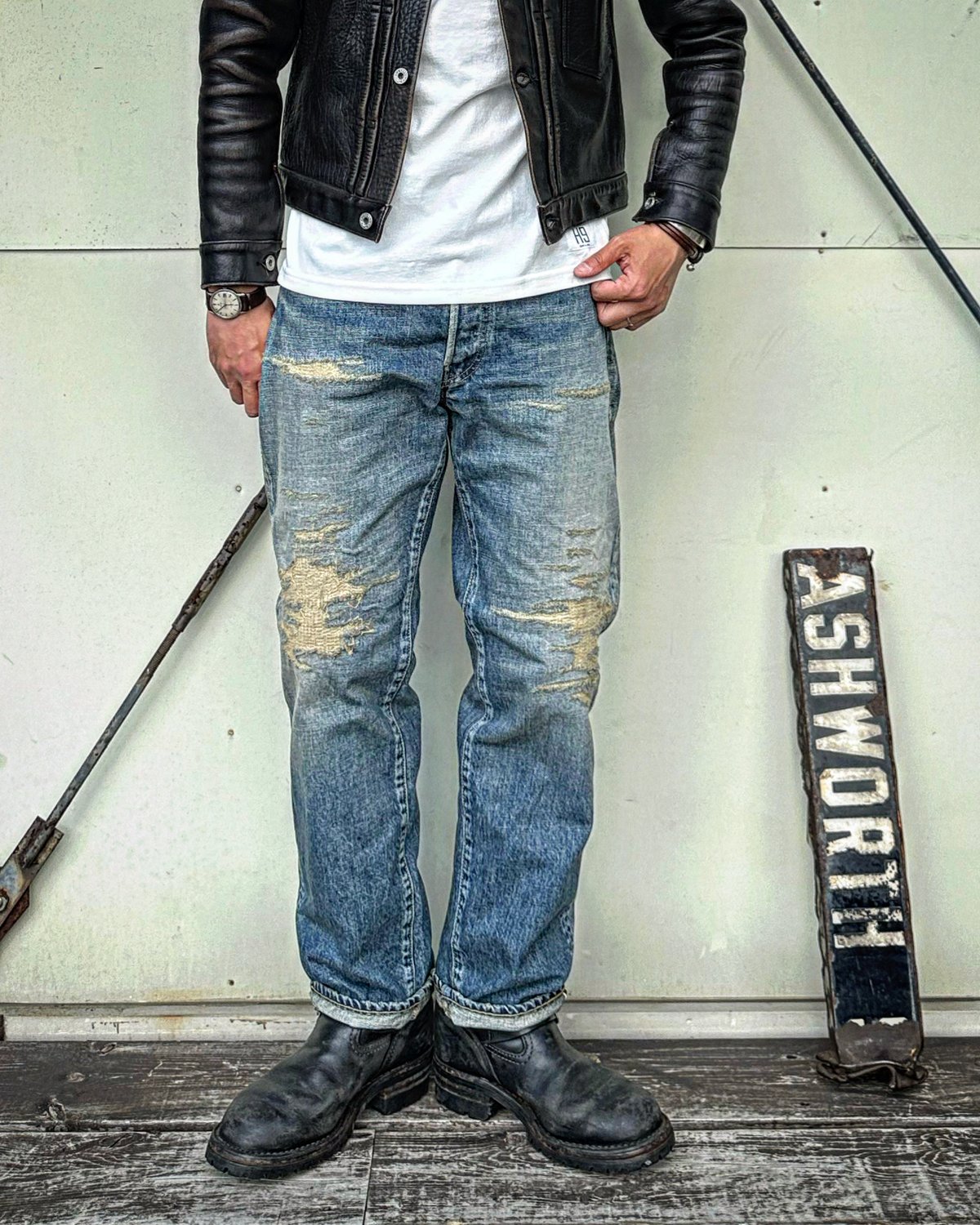 HIGHWAY NINE ハイウェイナイン REP2 デニム　モヒカン小川着 HIGHWAY NINE ハイウェイナイン REP2 デニム モヒカン小川着