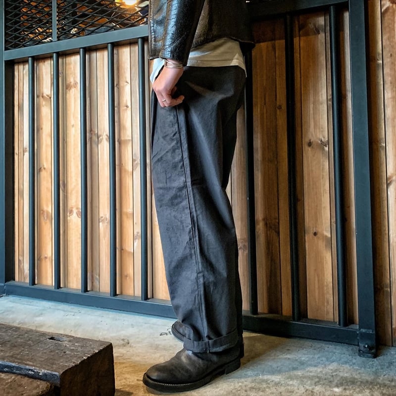 CWORKS 【Meyer /Two Tuck Work Pants】(FINE CREEK