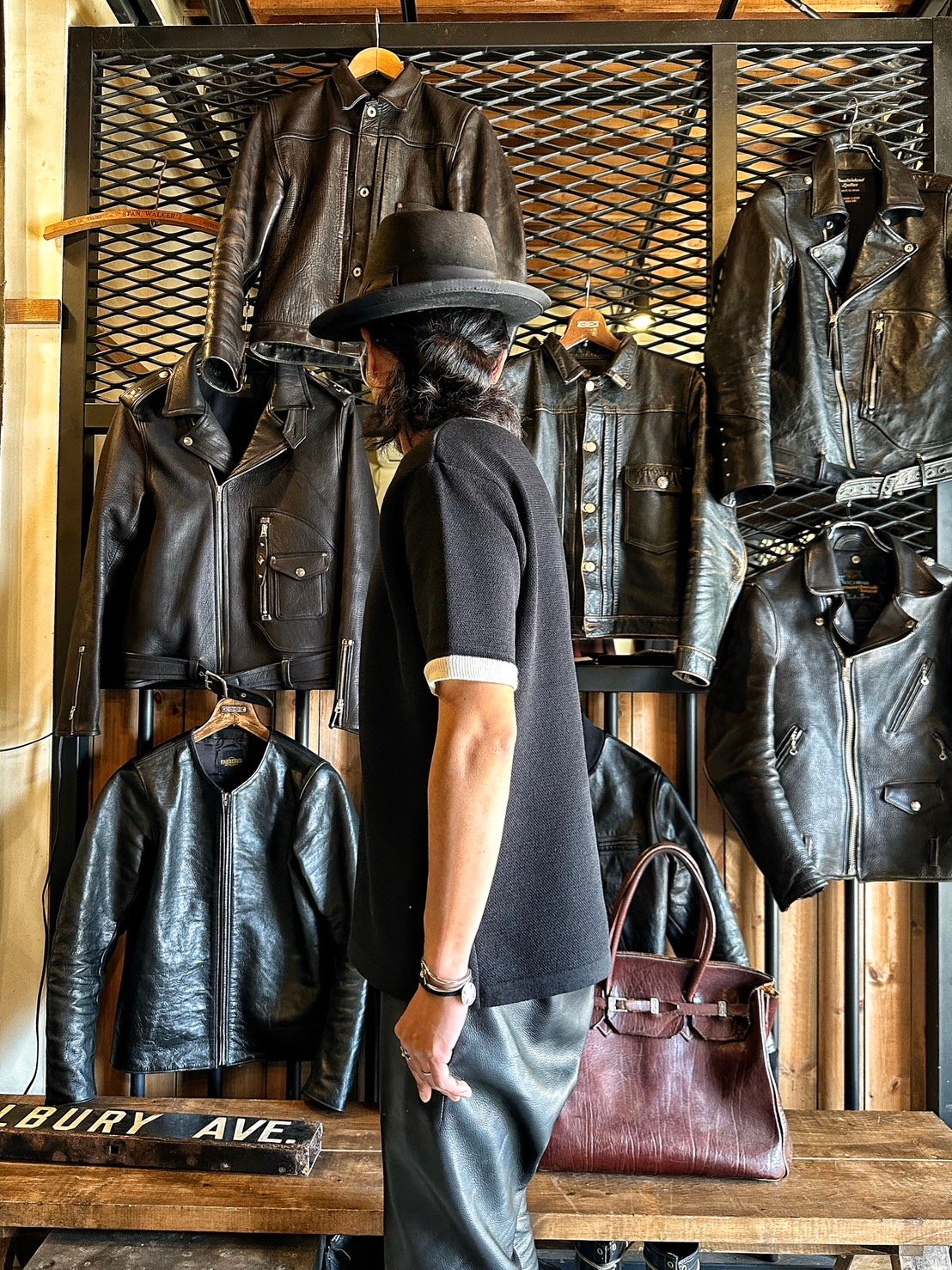 MOSSIR(モシール)【New Jersey / リンガー Knit TEE】 (FINE