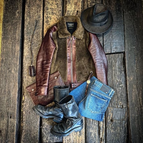 FOUNTAINHEAD LEATHER【THETA/ ｼｰﾀ】【BROWN】