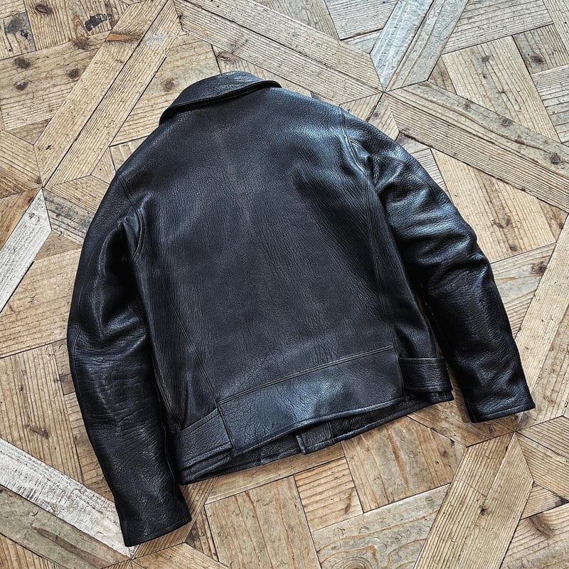 c0729 【新品同様・試着程度】 ハリス HARRIS ダブルモンク 44 黒 FINE CREEK ＆CO【Harris / ﾊﾘｽ】（Gaot）2025年7月末～2026