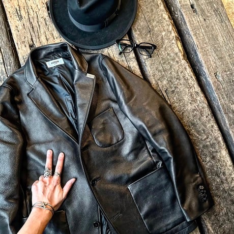 MOSSIR【Parent/ﾊﾟｰﾚﾝﾄ】washable leather tailored jacket