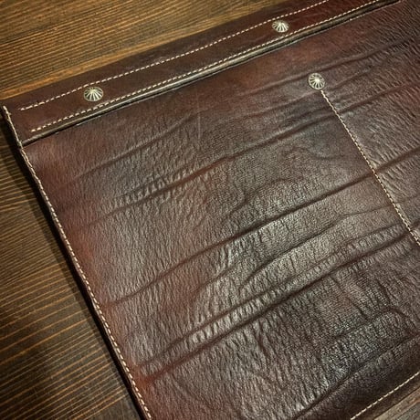 Dutch Leather Company × MASAYOSHI clutch bag（L）