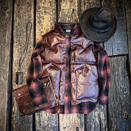 FOUNTAINHEAD LEATHER【Eat/ ｲｰﾀ】【BROWN】
