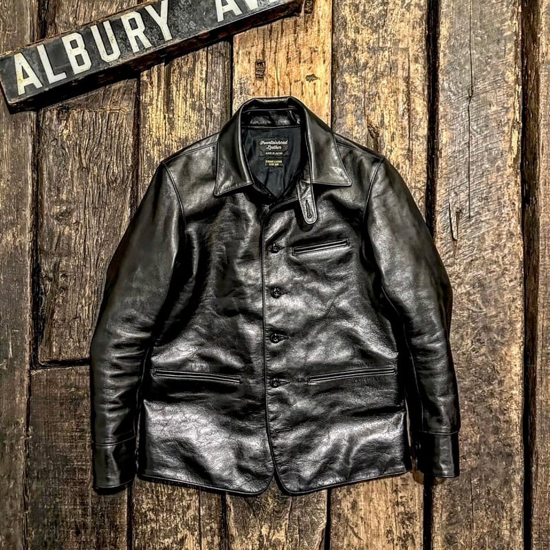 Fountainhead Leather / MU ファウンテンヘッドレザー Introducing the FOUNTAINHEAD LEATHER [MU / Miu] leather car coat