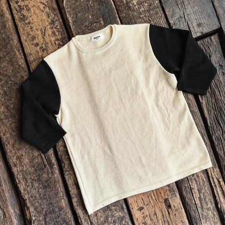 MOSSIR(モシール)【Carpenter / Baseball  Knit TEE】 (FINE CREEK )