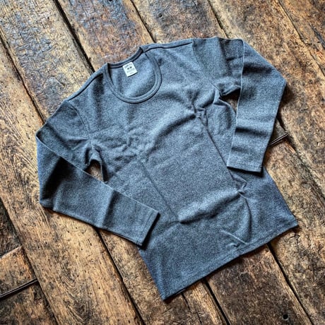 HIGHWAY NINE ハイウェイナイン U-NECK RIB L/S Tee(1005)