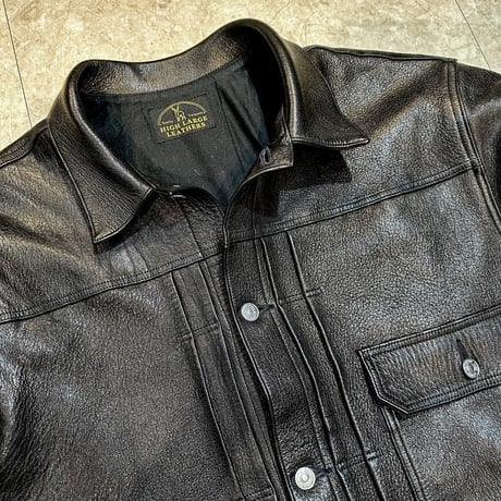 HIGHLARGE LEATHERS【New Castle HTD】1st BLACK 　2026年9月末～2026年12月末入荷予定分！！ご予約