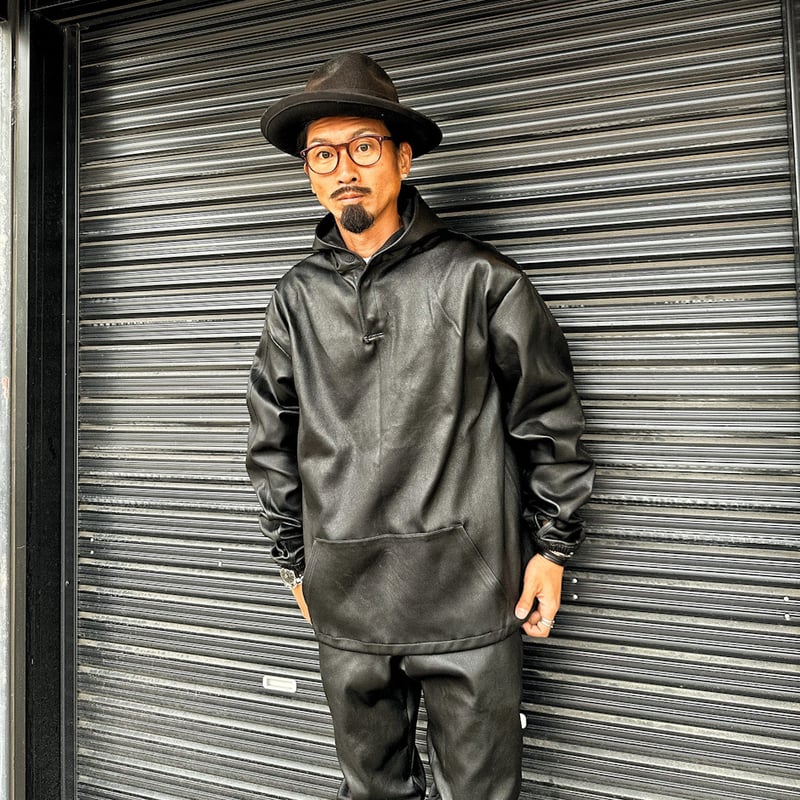 MOSSIR 【Lesley / ﾚｲﾘｰ】stretch leather parker (ﾌ