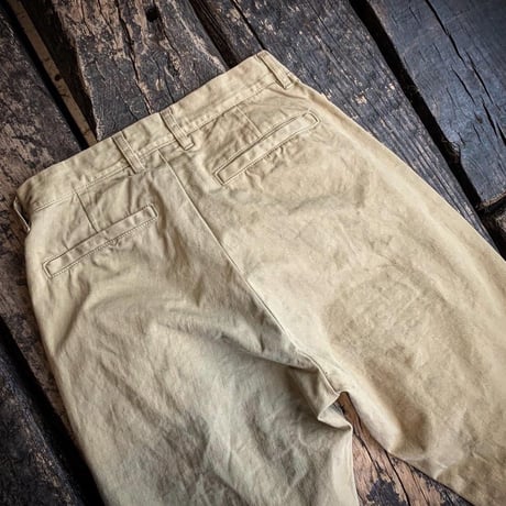 CWORKS 【Falk/Two Tuck Chino Work Pants】