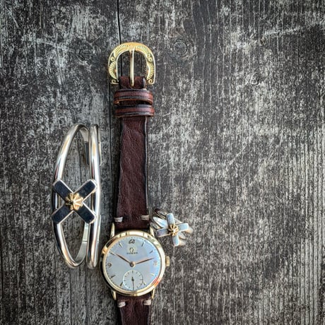 Dutch Leather Company ×  MASAYOSHI Watch belt  18GOLD