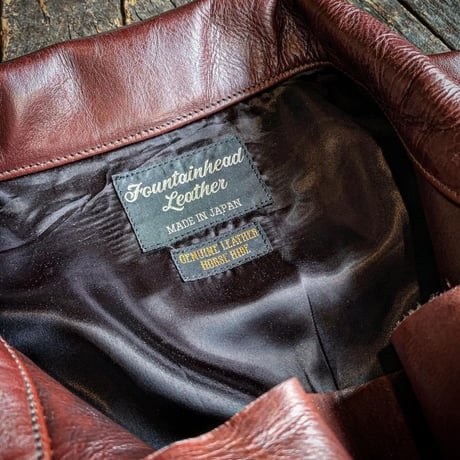 FOUNTAINHEAD LEATHER【Epsilon / ｲﾌﾟｼﾛﾝ 】【BROWN】