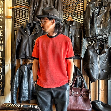 MOSSIR(モシール)【New Jersey / リンガー Knit TEE】 (FINE CREEK)