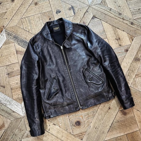 FINE CREEK ＆CO【Rosen jacket / ﾛｰｾﾞﾝｼﾞｬｹｯﾄ】 zip cossack (horse) BLACK