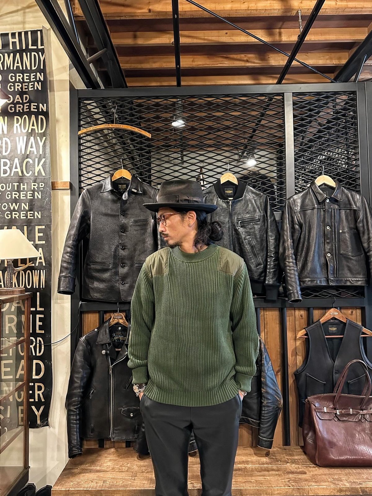 MOSSIR セットアップ John Naber ブラック 40 モシール MOSSIR(モシール)【LIttle John / command sweater】(FIN