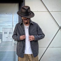 CWORKS 【Gilmer herringbone / coverall】  (FINE CREEK )