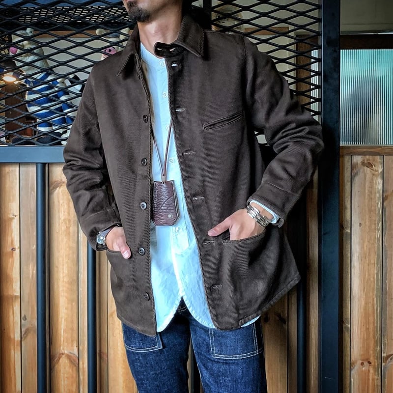 CWORKS 【Gilmer Kersey / coverall】 (FINE CREEK