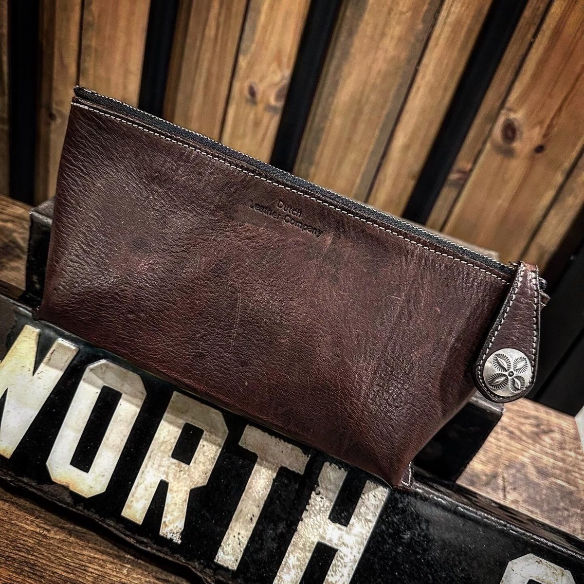 Dutch Leather Company wallet - 長財布