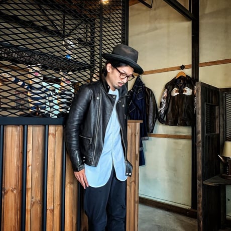 CWORKS 【Brooklyn / band collar shirt 】  (FINE CREEK )
