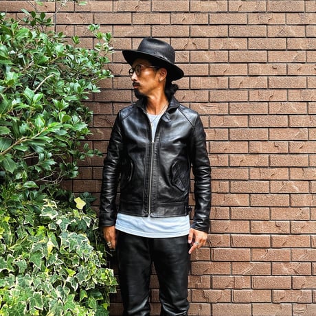 FINE CREEK ＆CO【Rosen jacket / ﾛｰｾﾞﾝｼﾞｬｹｯﾄ】 zip cossack (horse) BLACK